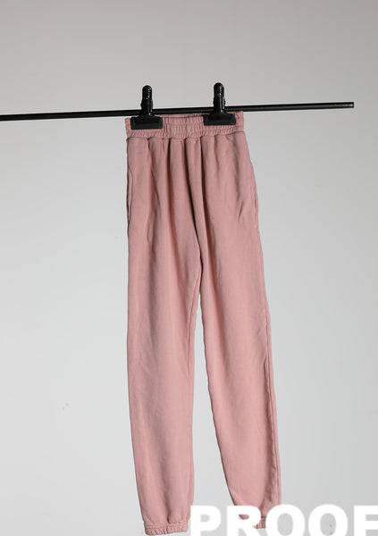 JOGGER FRENCH TERRY - BLUSH