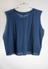 CROPPED MUSCLE - NAVY