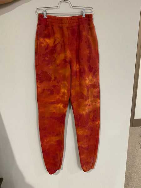 JOGGER FRENCH TERRY - LAVA DYE